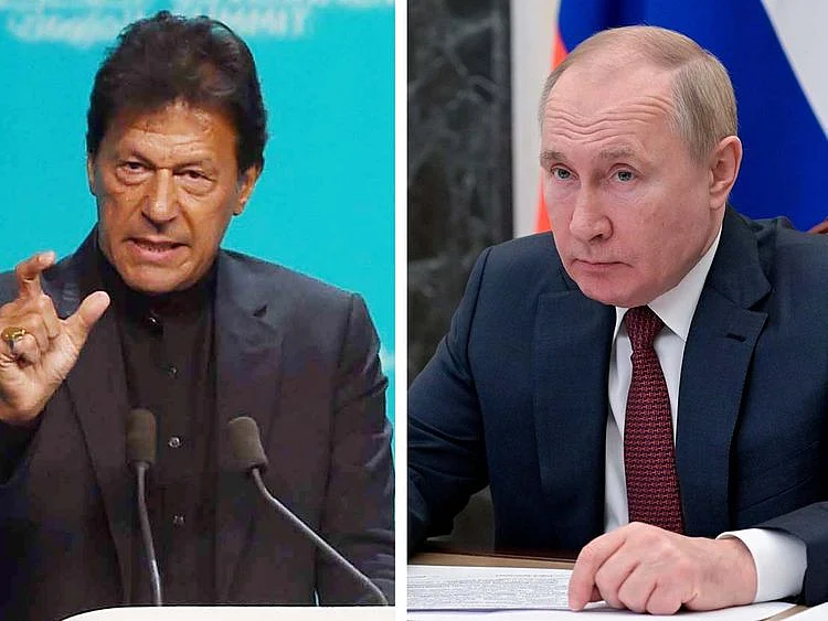 IMRAN KHAN AND PUTIN