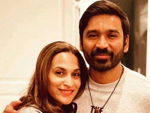 Aishwarya Rajnikanth and Dhanush