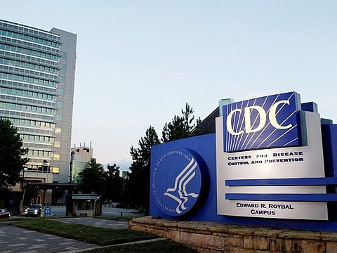 A general view of the US Centers for Disease Control and Prevention (CDC) headquarters in Atlanta, Georgia. 