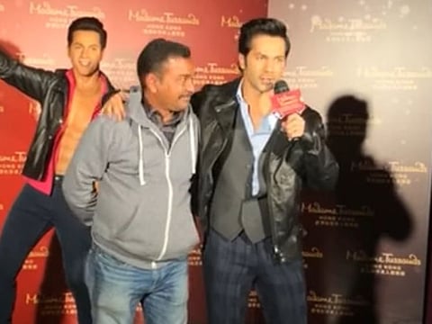 Varun Dhawan with his late driver Manoj Sahu