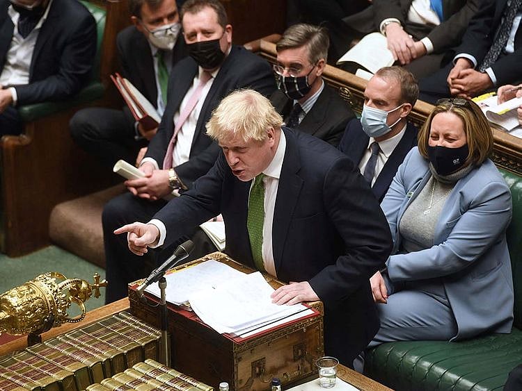 BORIS JOHNSON PARLIAMENT