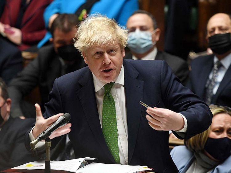 BORIS JOHNSON PARLIAMENT
