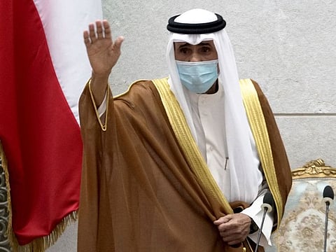 Kuwaiti Emir Sheikh Nawaf Al Ahmad Al Jaber Al Sabah in a file picture.