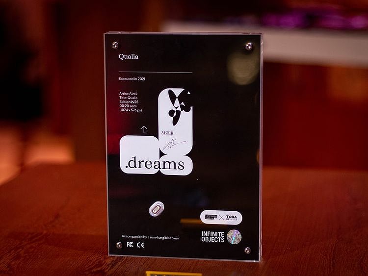 Stock - NFT frame at ToDA