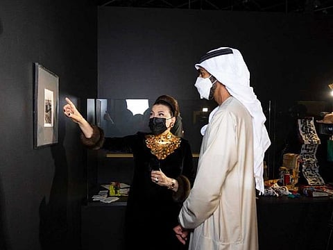The exhibition aims to chart the creative journey of artists living in the UAE.