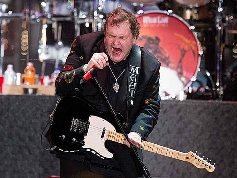 US singer Marvin Lee Aday, aka "Meat Loaf"