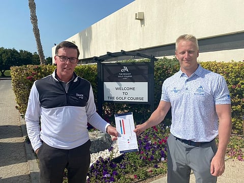 Malcolm Young  shot a three under par 67 to set a new course record over The Resort Course at Jebel Ali in the UAE PGA event.