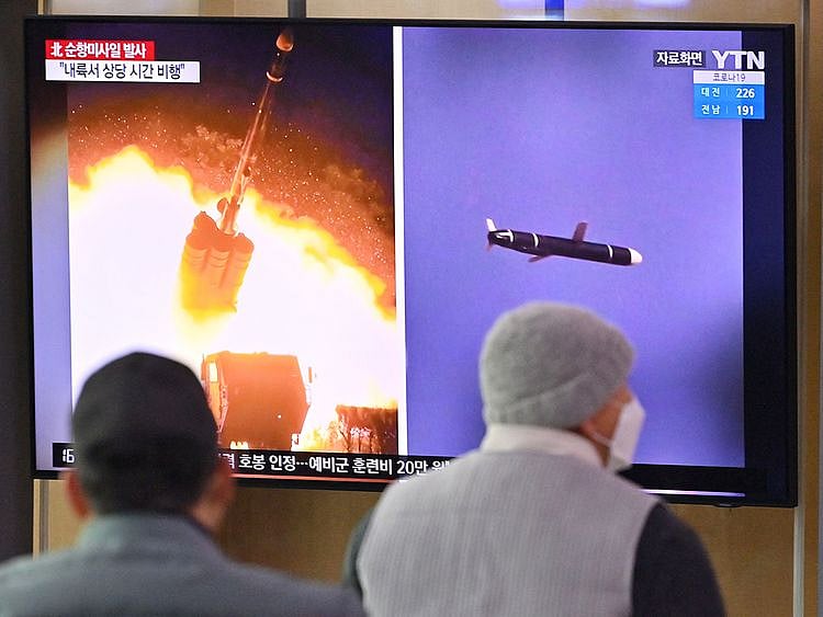 North Korean missile test