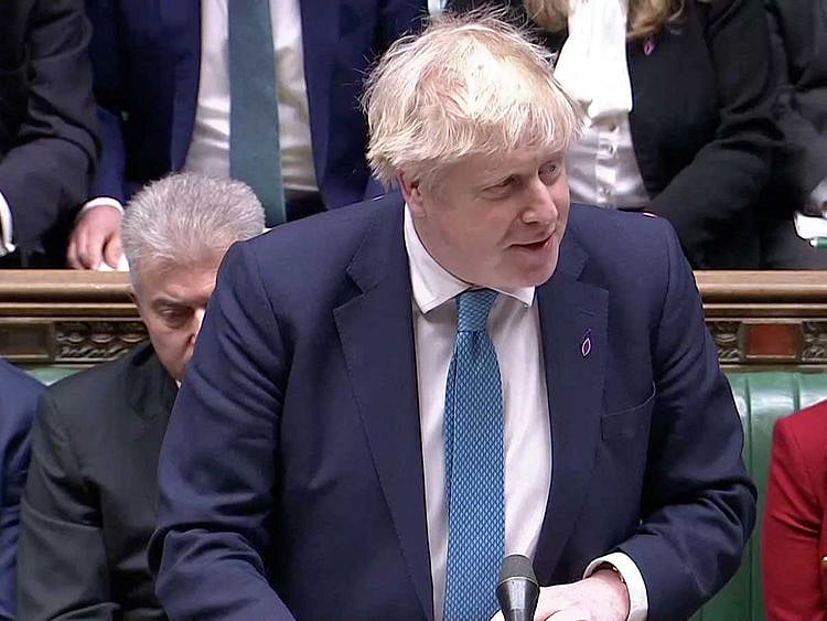 British Prime Minister Boris Johnson