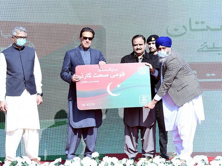 Speaking at the launching ceremony of Sehat Card (heath card), PM Khan described it as a “defining moment” in improving healthcare services and a major leap towards making Pakistan a welfare state.