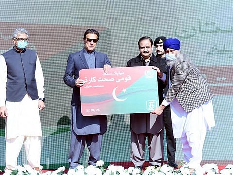 Speaking at the launching ceremony of Sehat Card (heath card), PM Khan described it as a “defining moment” in improving healthcare services and a major leap towards making Pakistan a welfare state.
