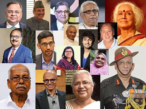India announced its top civilian awards on the eve of Republic Day, January 25, 2022.  