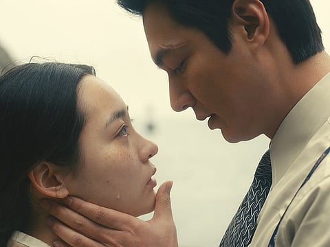 Minha Kim and Lee Minho in 'Pachinko'