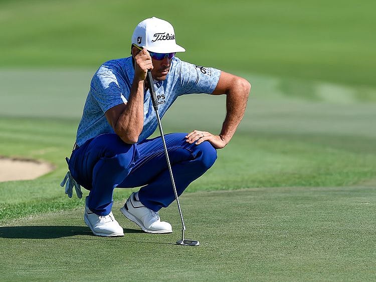 Rafa Cabrera Bello shot even par on day one of the Dubai Desert Classic