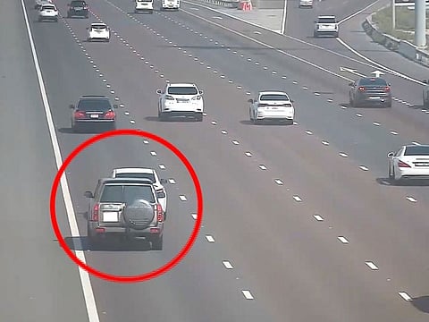 Abu Dhabi Police have warned motorists against tailgating and reckless driving behaviour. 