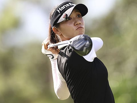 Lydia Ko during the first round of the Gainbridge LPGA at Boca Rio 