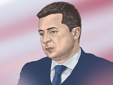 Volodymyr Zelensky, Ukraine's president  