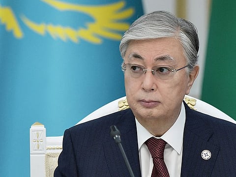 Kazakhstan President Kassym-Jomart Tokayev