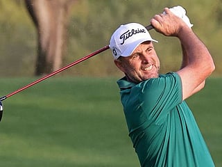 LIV Golf's Richard Bland tied for lead at Senior PGA Championship 
