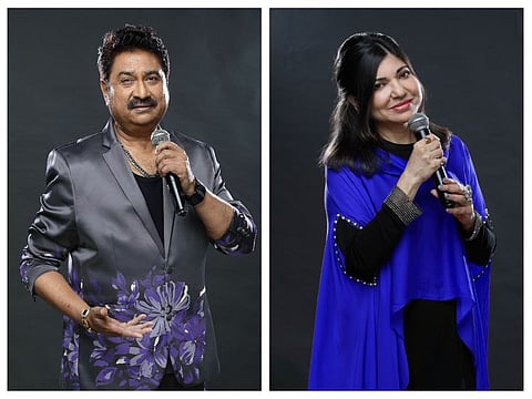Kumar Sanu and Alka Yagnik