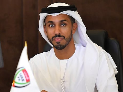 Mohammed Hazzam Al Dhaheri, UAE FA General Secretary and spokesperson for the FIFA Club World Cup UAE 2021 Local Organising Committee.