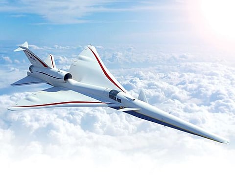 A quieter supersonic aeroplane