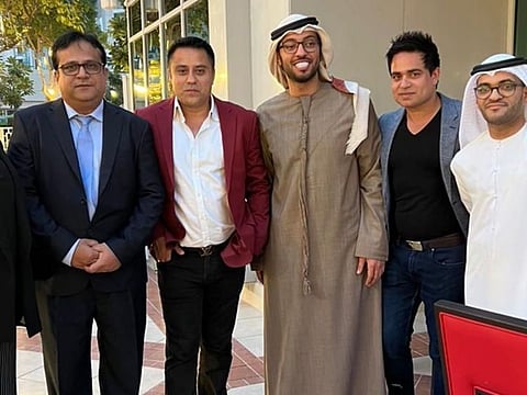 The committee members of the newly launched Range Golf League. 