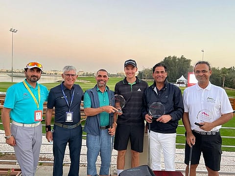 Danish Pro Rasmus Hojgaard led the Emirates Golf Federation team to Pro Am title ahead of RAK Championship.