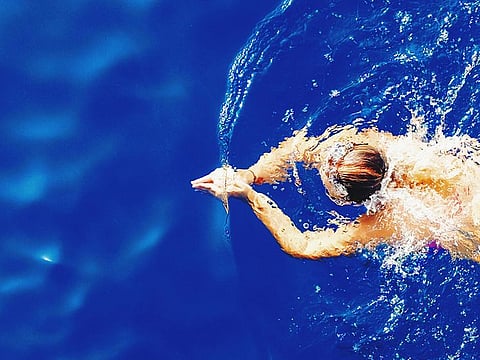 Swimming can become a lifelong health-giving routine for many. 