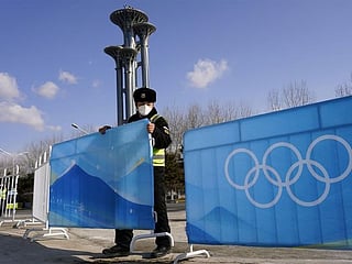 Photos: Life in the 'bubble' at the Beijing Olympics
