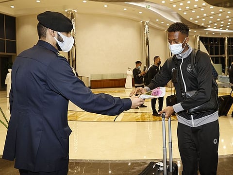 Al Hilal arrive in Abu Dhabi for the Club World Cup