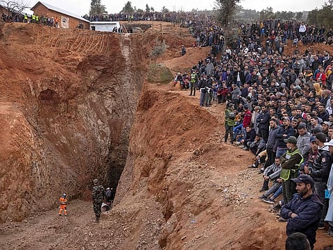 Saudi authorities intensified a campaign to backfill abandoned wells following the death in Morocco of five-year-old boy who was trapped in a 32-metre well for five days in February, an incident that grabbed global attention.