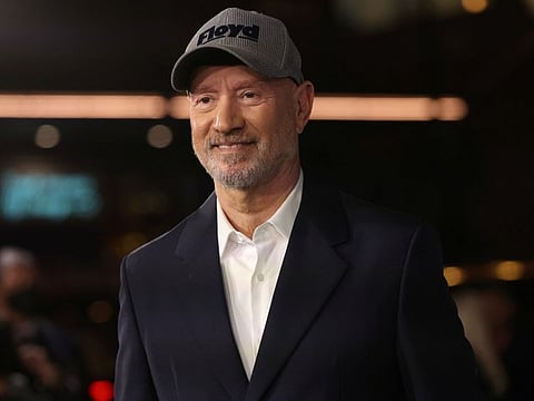 Director Roland Emmerich attends the premiere of the film "Moonfall" 