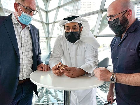 Dubai's having a sight of another massive diamond. 