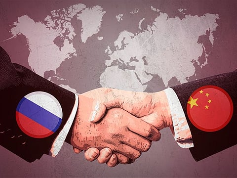 Moscow and Beijing issued a statement showcasing their agreement on a raft of issues during a visit by Vladimir Putin to China