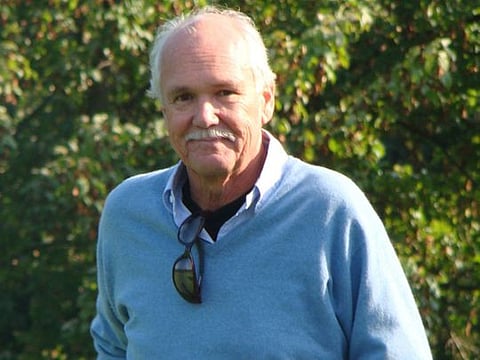 Peter Harradine, the creator of Al Hamra Golf Club, is hopeful of a string of good scores again this weekend.