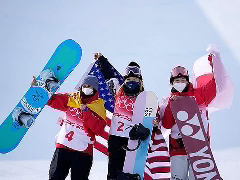 Chloe Kim wins gold