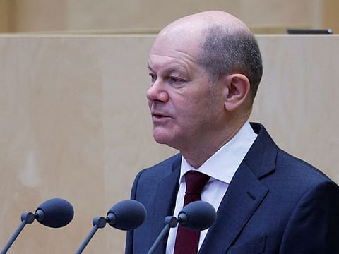 German Chancellor Olaf Scholz 