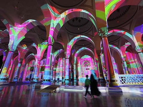 In Pictures: Sharjah Light Festival 2022