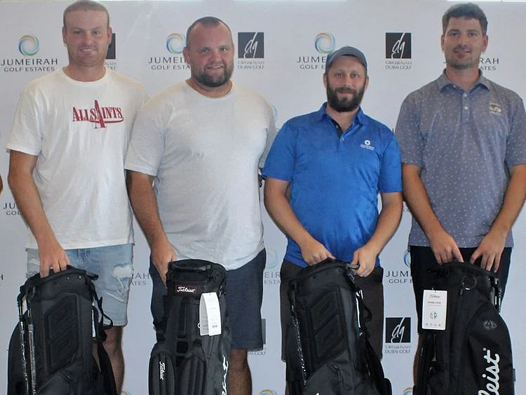 Richard Hemmings, Dallen Olson, Martin Stewart and Bradley Stuart triumph on Fire Course