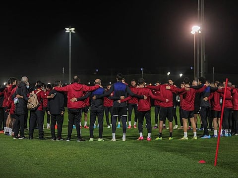 Al Ahly’s visit to the emirate’s premier sports hub allowed coach Pitso Mosimane and his team to step up their preparations for the penultimate match of the competition today.