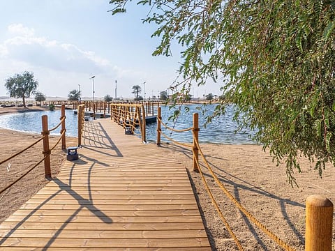  The multi-purpose camping site surrounds a man-made lake, and a cycling track. Picture used for illustrative purposes. 