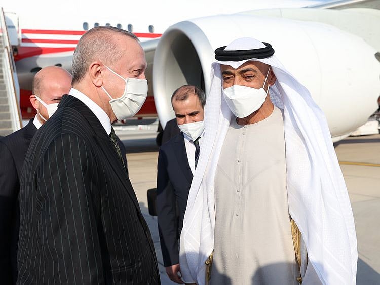 Erdogan in UAE