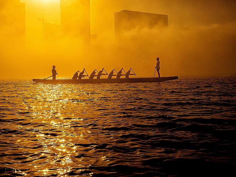 Photo by Jason Balaba, a winner in the 'Sea' subcategory of World's Coolest Winter photo contest