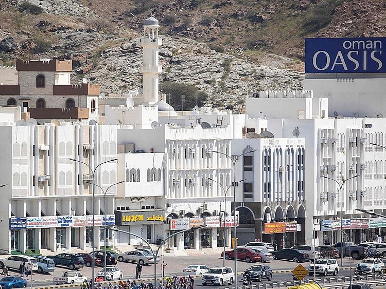 STOCK MUSCAT OMAN SKYLINE