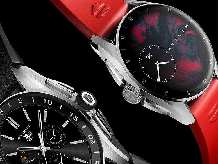 The 42 mm model, left, is new while the 45 mm variant, right, has been updated.