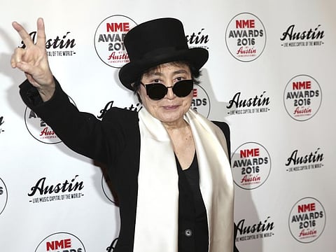Yoko Ono.