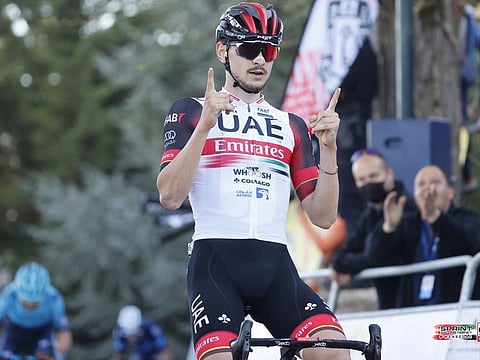 UAE Team Emirates’ Alessandro Covi has won Stage 2 of the Vuelta Andalucia.