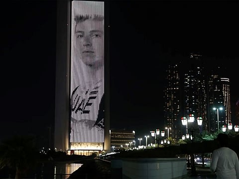 Images of Joao Almeida, George Bennett, Pascal Ackermann, Mikkel Bjerg, Rafal Majka, Maximiliano Richeze and defending UAE Tour champion Tadej Pogacar, were part of the visual display that highlighted ADNOC’s support of UAE Team Emirates and its mission to inspire the next generation of cyclists in the UAE. 