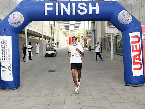 Abdel Salam Ibrahim is currently in Tunisia, to participate in a week- intensive training camp before heading to Portugal next March to participate in the World University Cross Country Championships..